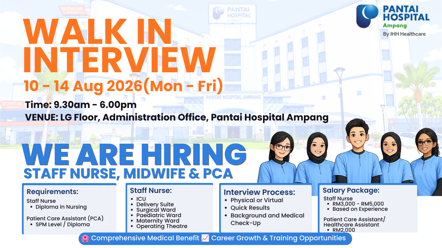 Pantai Hospital Ampang Announcement