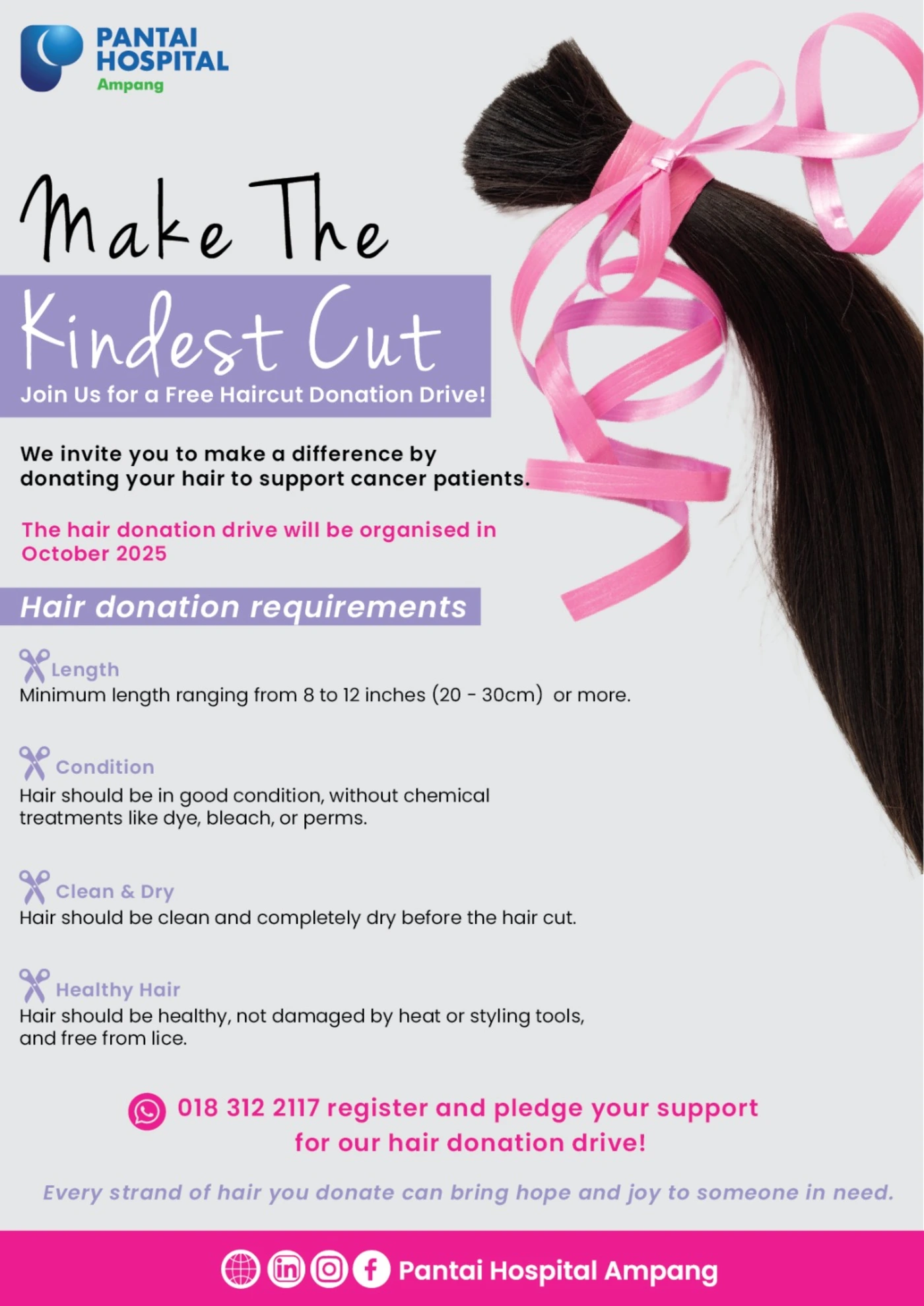 Hair Donation Poster