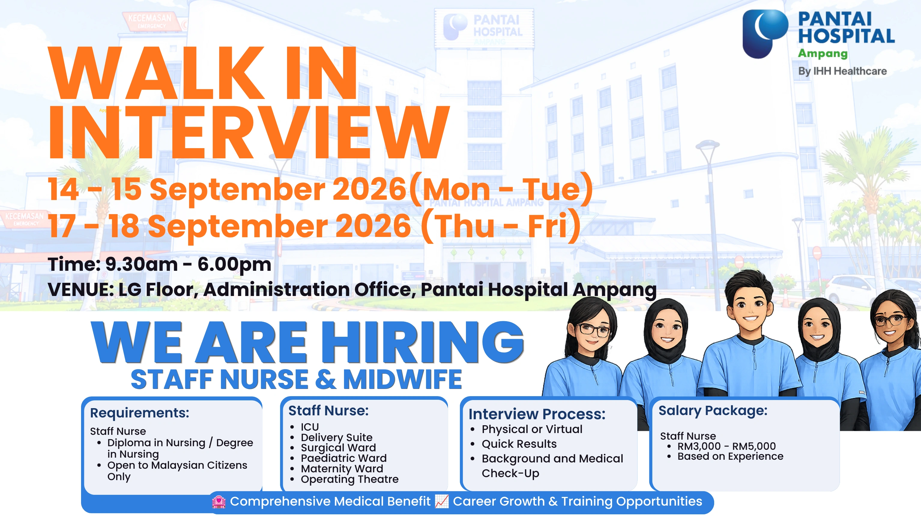 Pantai Hospital Ampang Announcement