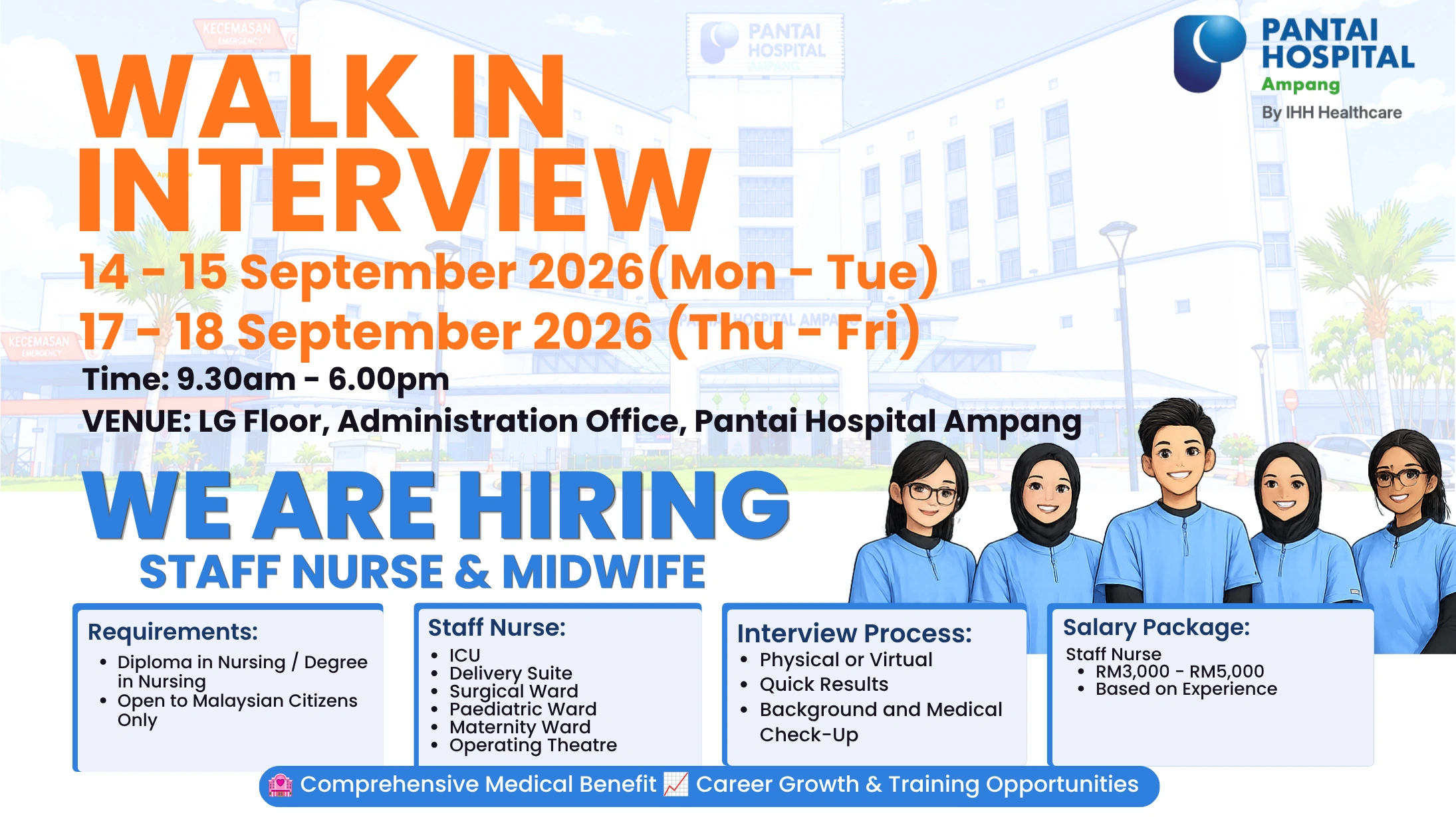 Pantai Hospital Ampang Announcement