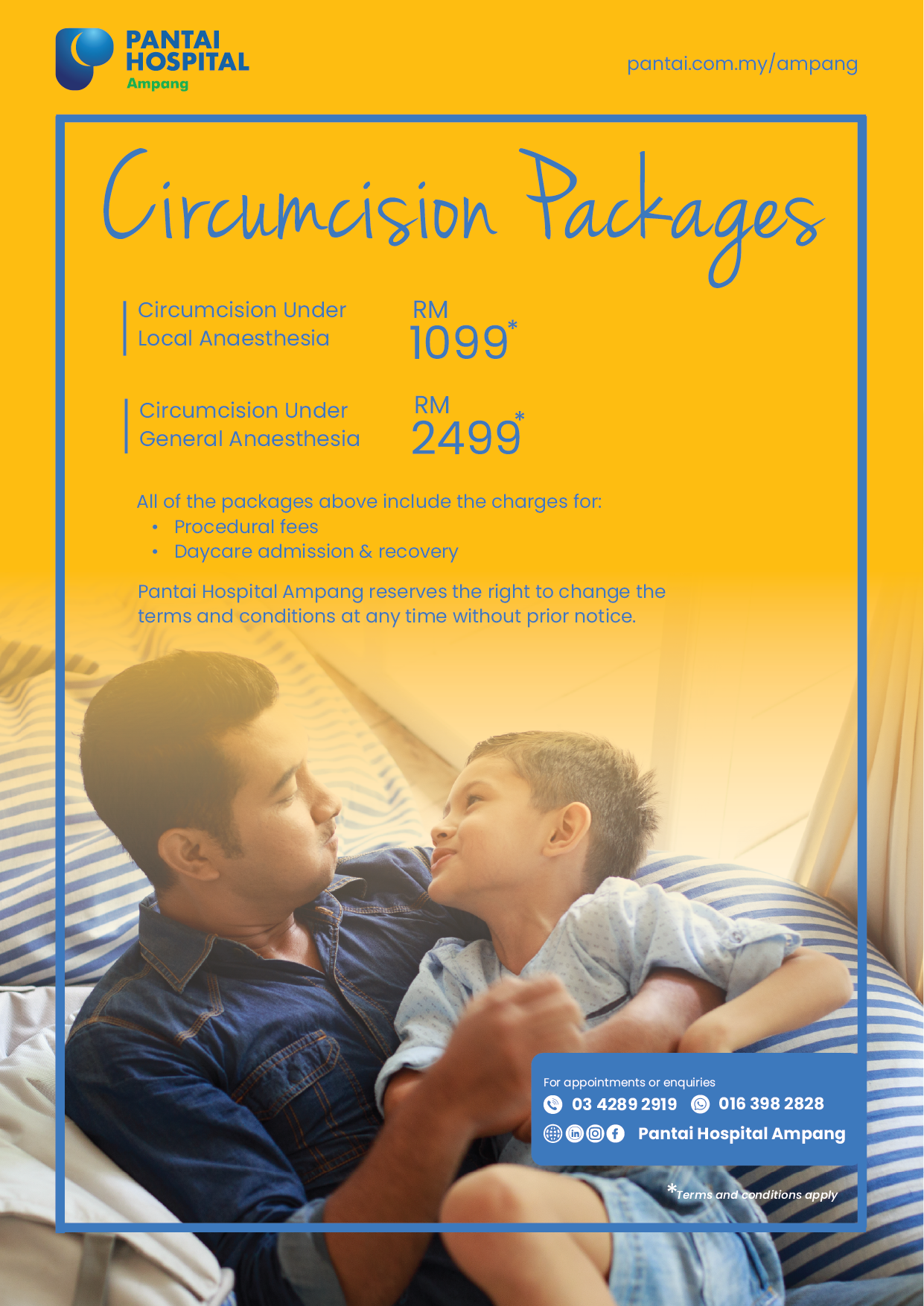 Circumcision Package Pantai Hospital Ampang 