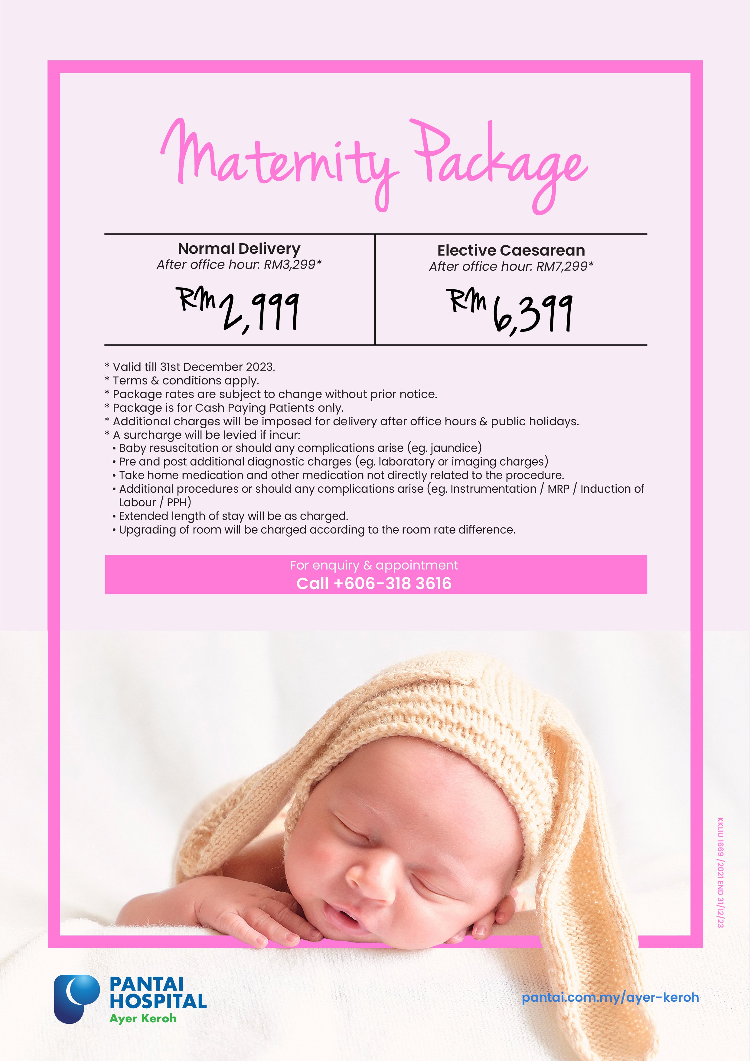Maternity Packages Pantai Hospital Ayer Keroh