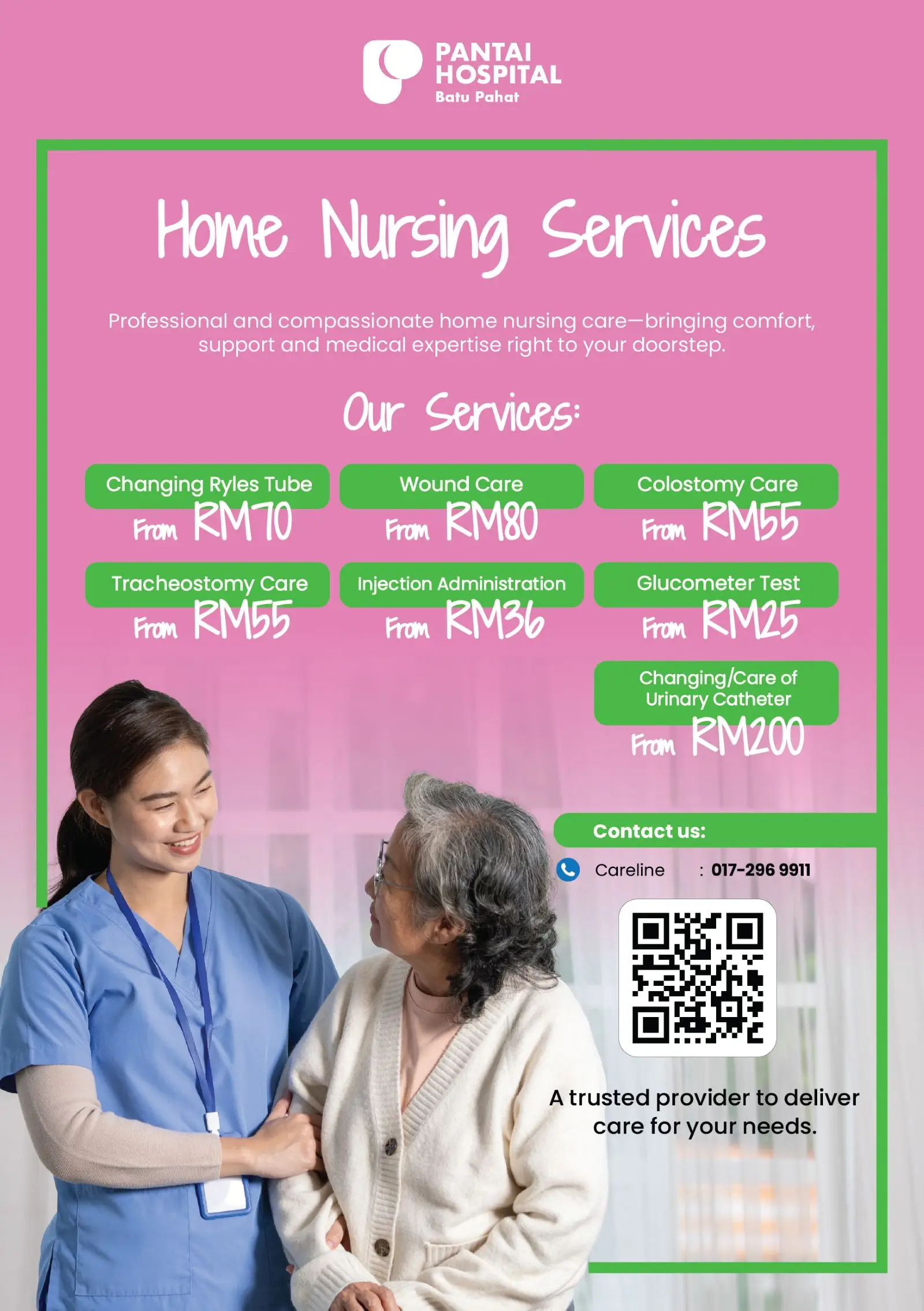 Home Nursing package Banner