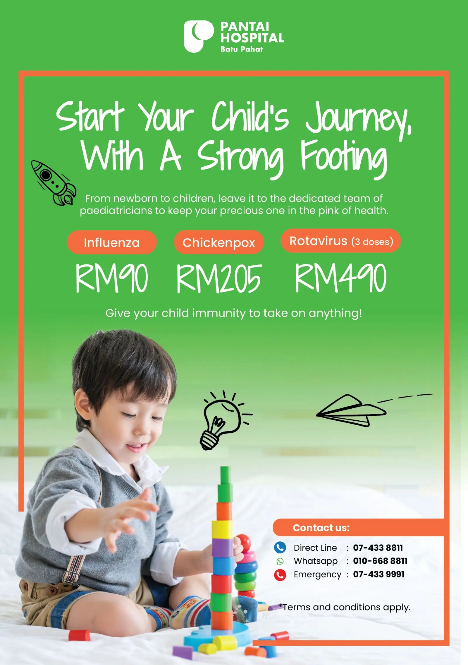 Kids package Banner
