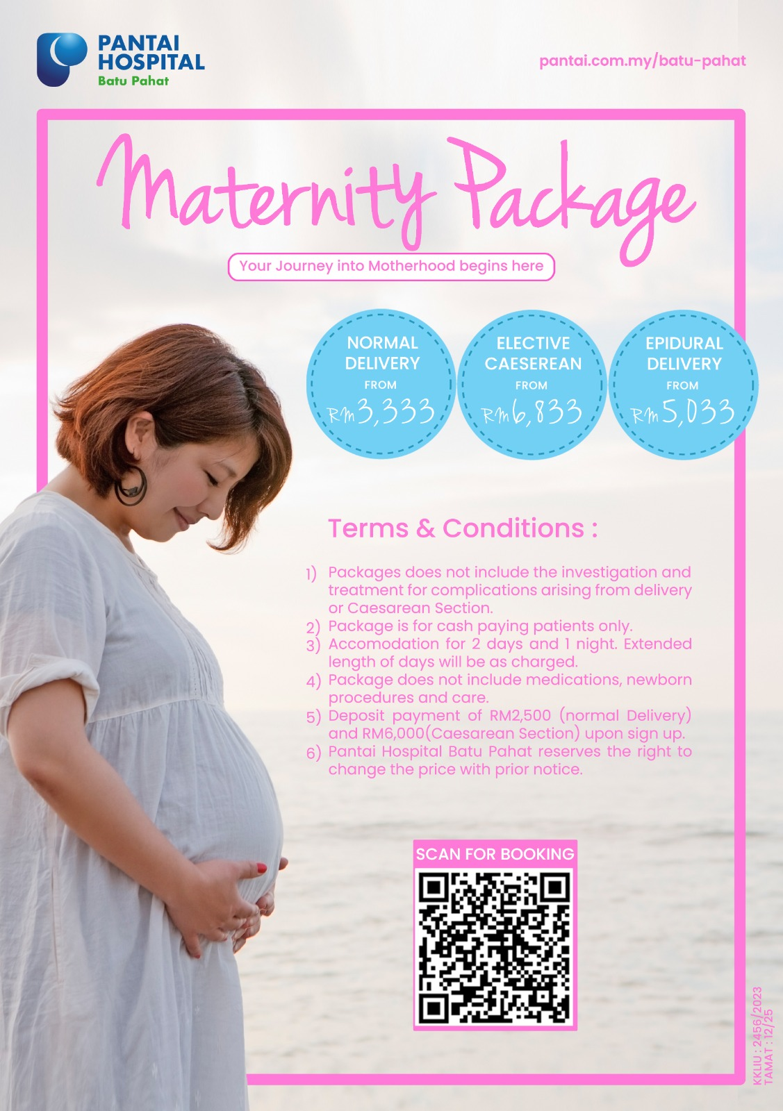 Maternity Package Pantai Hospital Batu Pahat