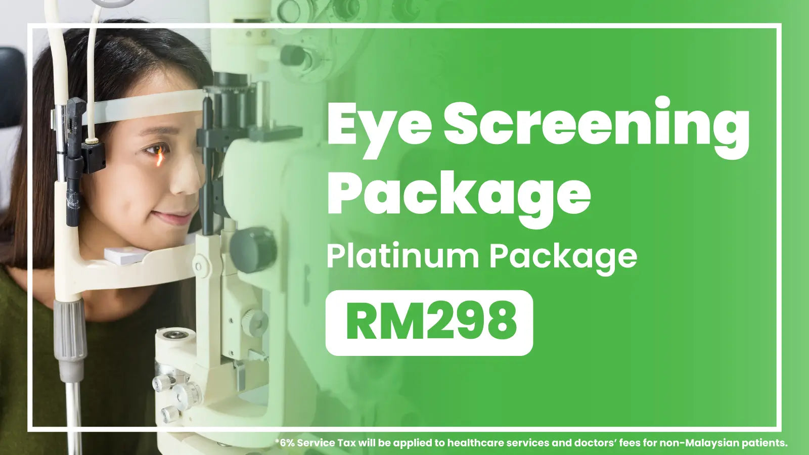 Eye Screening Packages - Platinum Package | Pantai Hospital Cheras