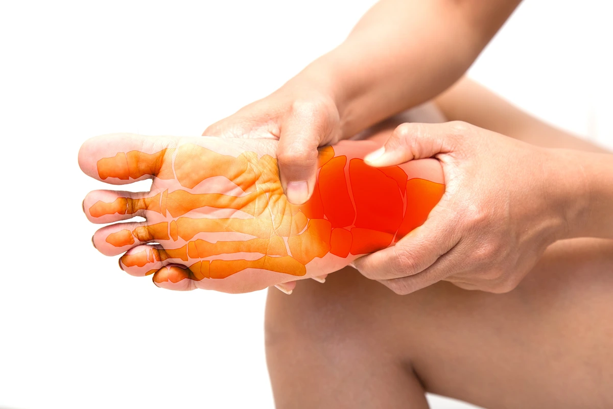 foot pain due to plantar fasciitis