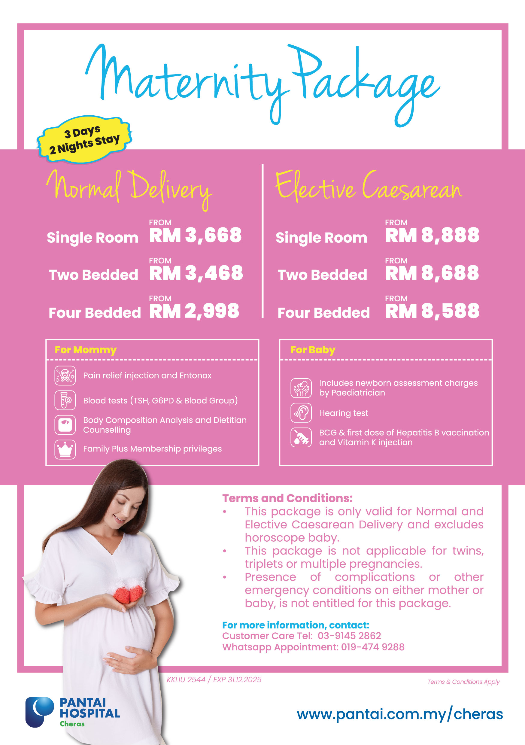 Maternity Packages Pantai Hospital Cheras