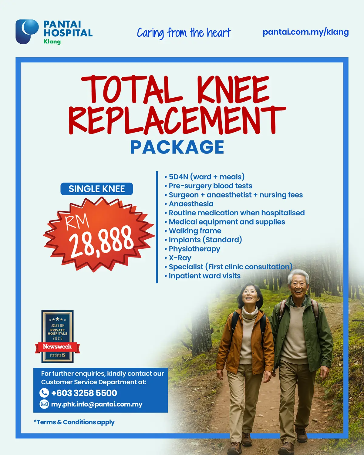 PHK Total Knee Replacement Package 2025 Post-01