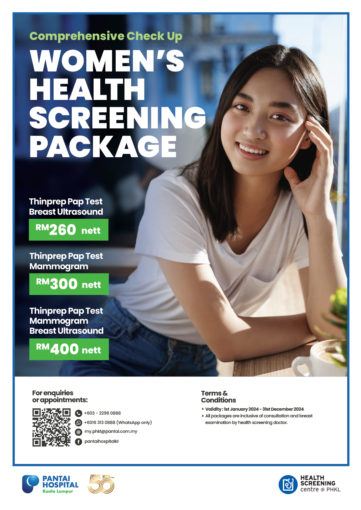 Comprehensive Checkup Women’s Health Screening Pantai Hospital Kuala Lumpur