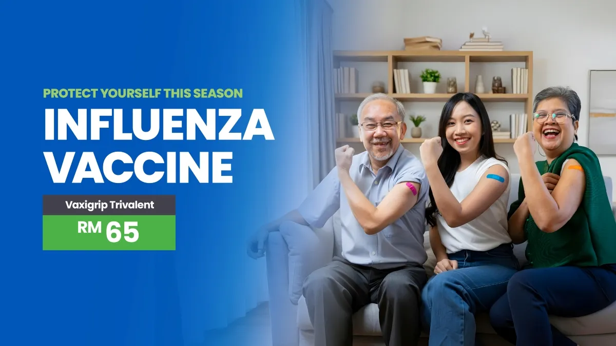 Influenza Vaccine Banner