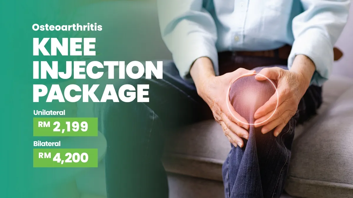knee injection package banner