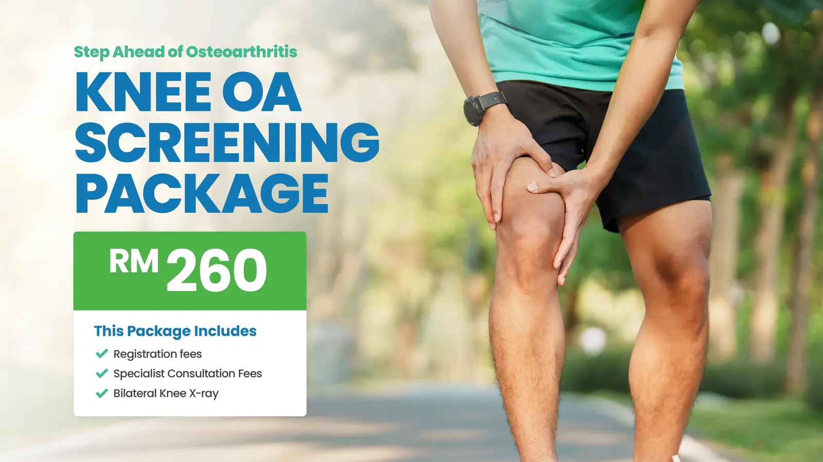 Knee Osteoarthritis Screening Package banner image
