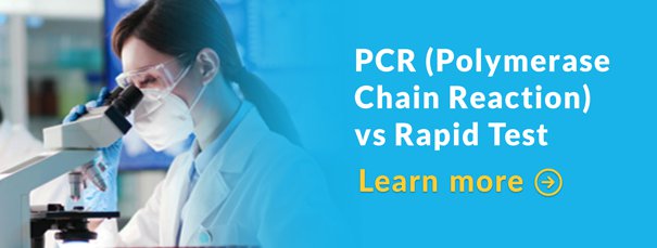 PCR (Polymerase Chain Reaction) vs Rapid Test